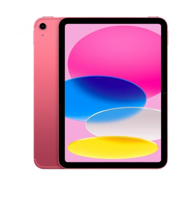 Apple mq6w3hc/a iPad (10th) 10.9-inch iPad Cellular 256GB Pink, 194253364146