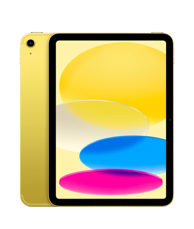 Apple MQ6V3HC/A iPad (10th) 10.9-inch Cellular 256GB Yellow, 194253363859