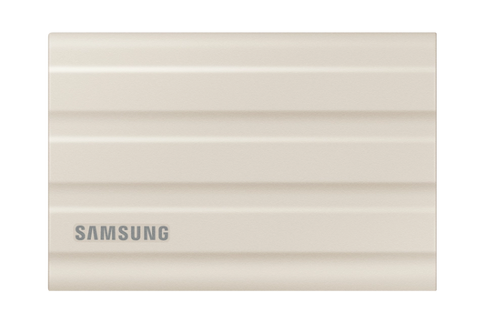 Samsung MU-PE1T0K/EU SSD Samsung MU-PE1T0K/EU, Portabil T7 Shield 1Tb, USB 3.2, Beige, 8806092968455