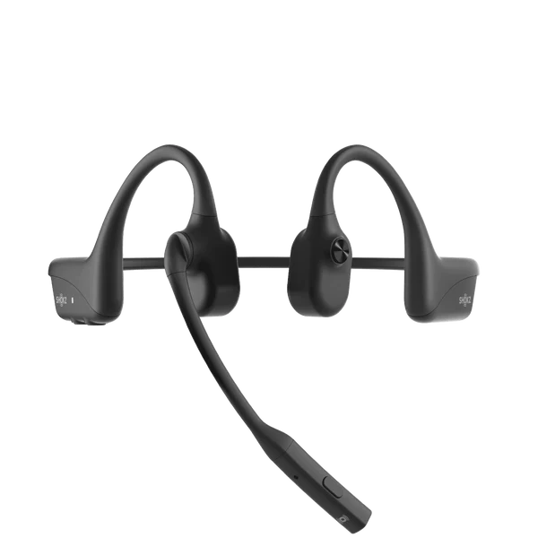 SHOKZ C110-AA-BK-EN OpenComm2 Casca bluetooth conductie osoasa, adaptor USB-A, 810092675211