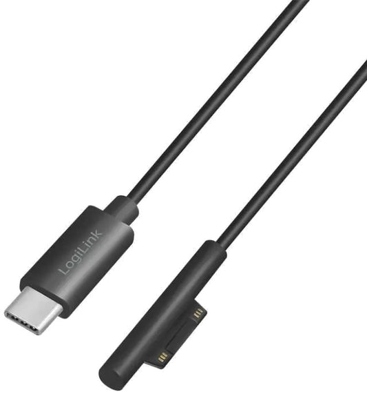 LogiLink PA0224 Cablu incarcare conector Surface la USB-C, 4052792057348