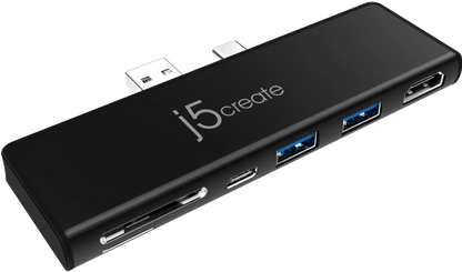 j5create JCD324B-N ULTRADRIVE MINIDOCK USB-C/USB-A for Surface Pro 7, 4712795085310