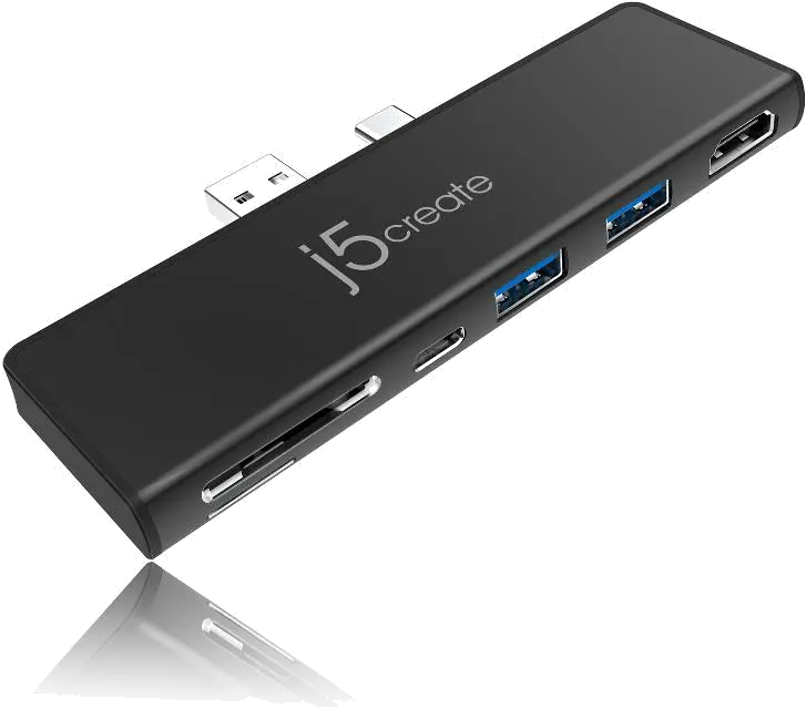 j5create JCD324B-N ULTRADRIVE MINIDOCK USB-C/USB-A for Surface Pro 7, 4712795085310