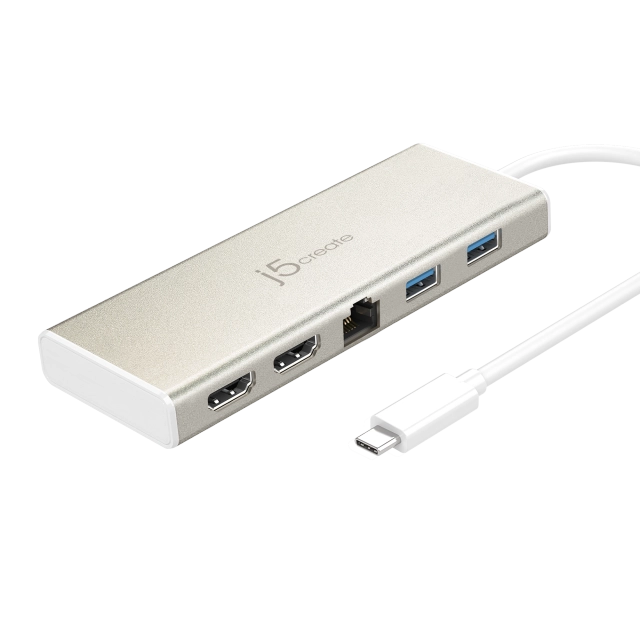 j5create JCD381-N JCD381-N Mini dock USB-C, Dual HDMI, 4712795081831