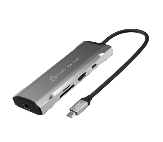 j5create JCD393-N 4K60 Elite USB-C Mini Dock 10Gbps, 4712795086263