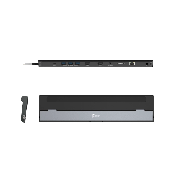 j5create JCD542-N USB-C Dual HDMI Docking Station, 4712795086041