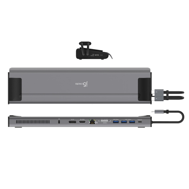 j5create JCD552-N M.2 NVMe USB-C Gen 2 Docking Station, 4712795086133