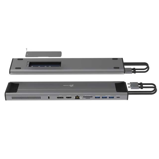 j5create JCD552-N M.2 NVMe USB-C Gen 2 Docking Station, 4712795086133