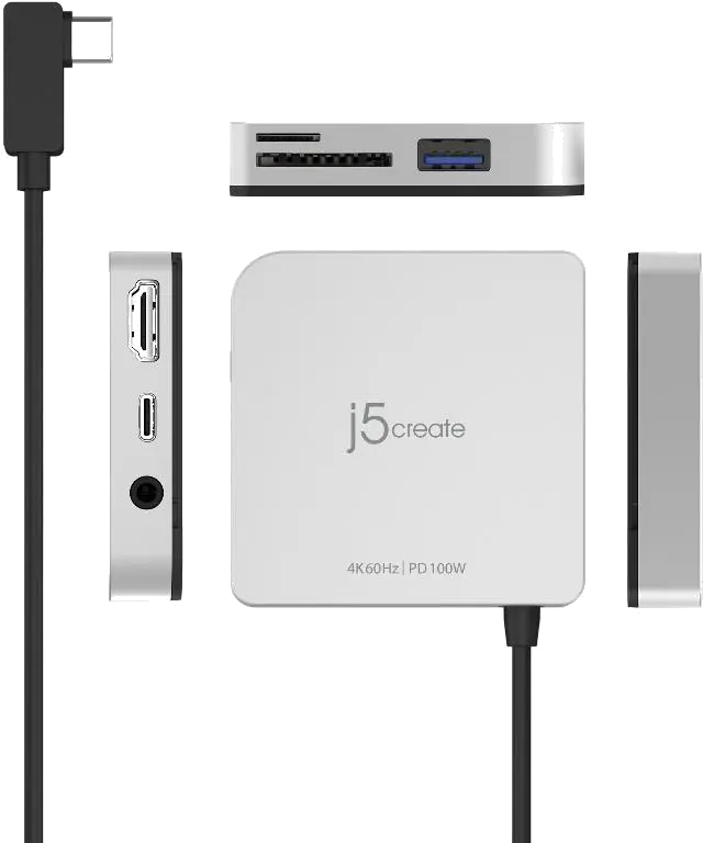 j5create JCD612-N USB-C TO 4K 60HZ HDMI TRAVEL/DOCK FOR IPAD/IPAD PRO, 4712795085648