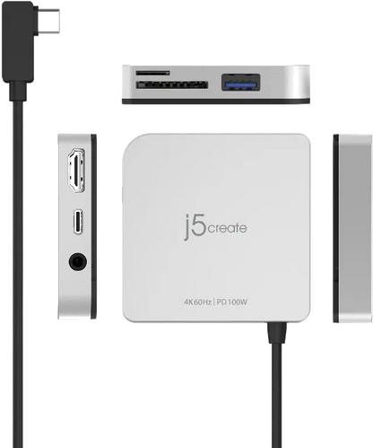 j5create JCD612-N USB-C TO 4K 60HZ HDMI TRAVEL/DOCK FOR IPAD/IPAD PRO, 4712795085648