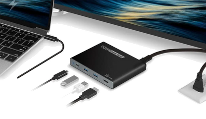 j5create JCDP392-EN 90W BUILT IN USB-C TRAVEL DOCK/- EU, 4712795083736