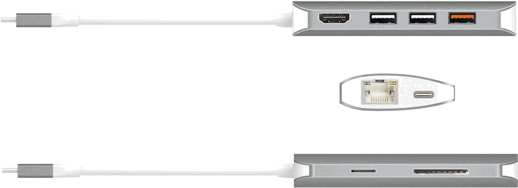 j5create JCD383-N USB-C MULTI ADAPTER (9 FUNCTION/IN 1), 4712795081909