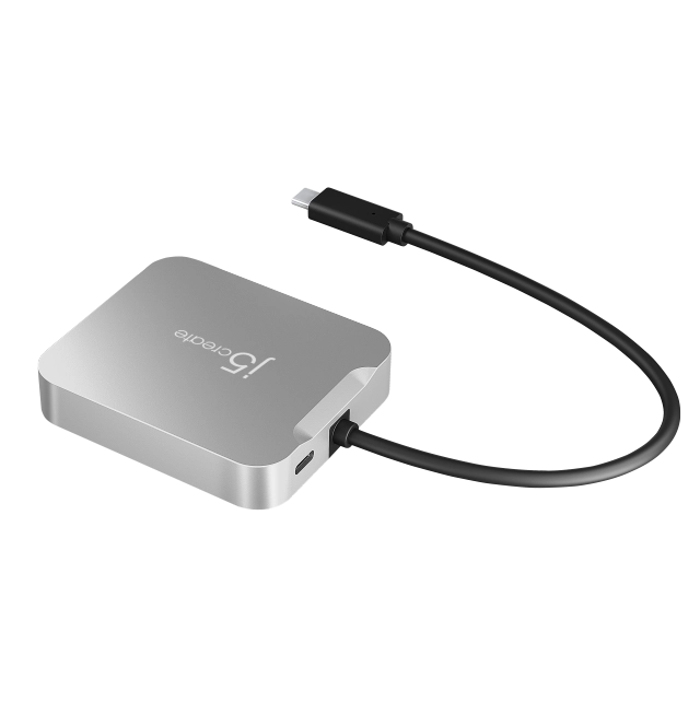 j5create JCD391-N 4K60 Elite USB-C PD Multi-Port Adapter, 4712795086379