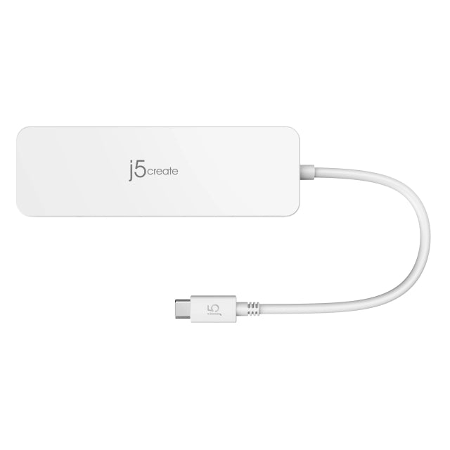 j5create JCD373-N USB-C MULTI-PORT HUB WITH POWER/DELIVERY, 4712795086027