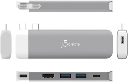 j5create JCD394-N USB-C 6K PREMIUM HUB/, 4712795087314