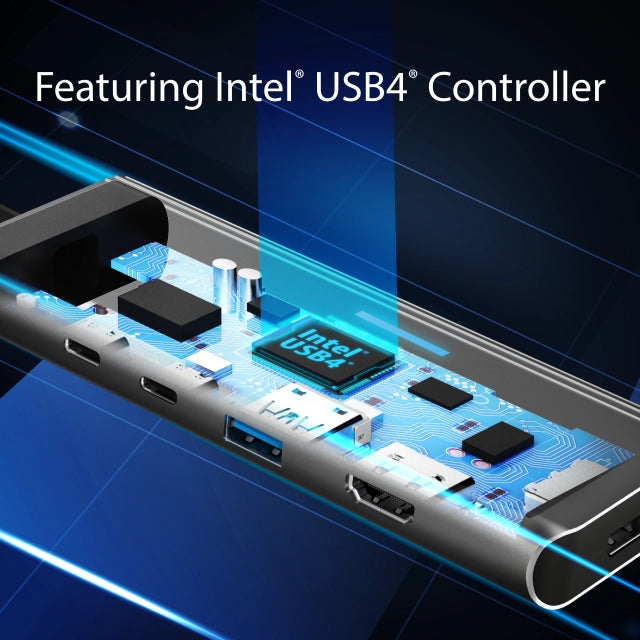 j5create JCD401-N USB4 DUAL 4K MULTI-PORT HUB/, 4712795086348