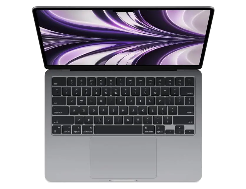 Apple MLXW3RO/A MacBook AIR 13.6: Space Grey/M2/8C GPU/8GB/256GB-ROM, 194253080473