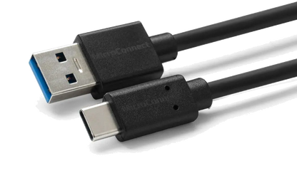 MicroConnect USB3.2CA0.25 Gen2 USB C-A Cable, 0.25m, USB-C Gen2 USB 3.0 A Black, 5704174262497