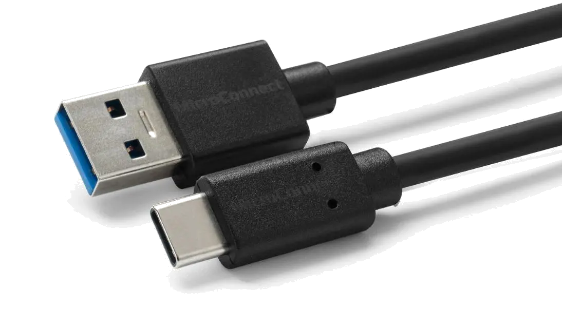 MicroConnect USB3.2CA0.25 Gen2 USB C-A Cable, 0.25m, USB-C Gen2 USB 3.0 A Black, 5704174262497