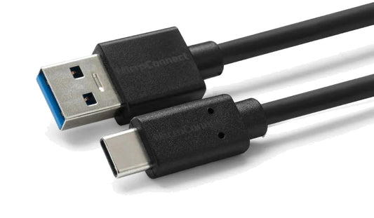 MicroConnect USB3.2CA0.25 Gen2 USB C-A Cable, 0.25m, USB-C Gen2 USB 3.0 A Black, 5704174262497