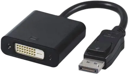 MicroConnect DPDVID Adapter DP 1.2 DVI-D M-F,, DisplayPort DVI-D 24+1, 4043718126262