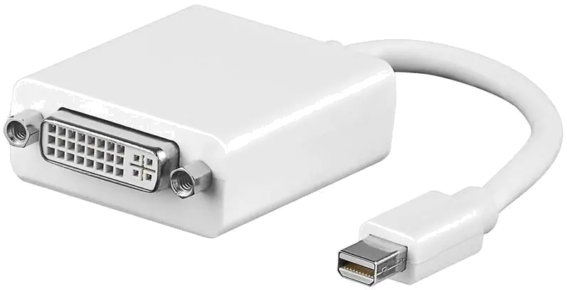 MicroConnect MDPDVI Mini Displayport v1.2 DVI M-F, Mini DP v1.2 DVI-I, Passive, 5704327607014