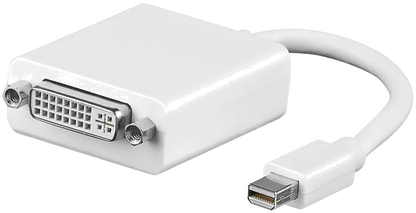 MicroConnect MDPDVI Mini Displayport v1.2 DVI M-F, Mini DP v1.2 DVI-I, Passive, 5704327607014