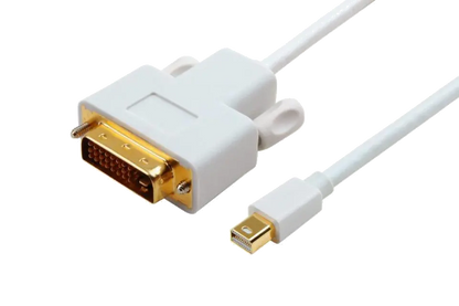 MicroConnect MDPDVI1 Mini DisplayPort to DVI-D, Cable 1m Dual Link 24+1, 5711045368233