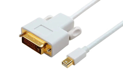 MicroConnect MDPDVI1 Mini DisplayPort to DVI-D, Cable 1m Dual Link 24+1, 5711045368233