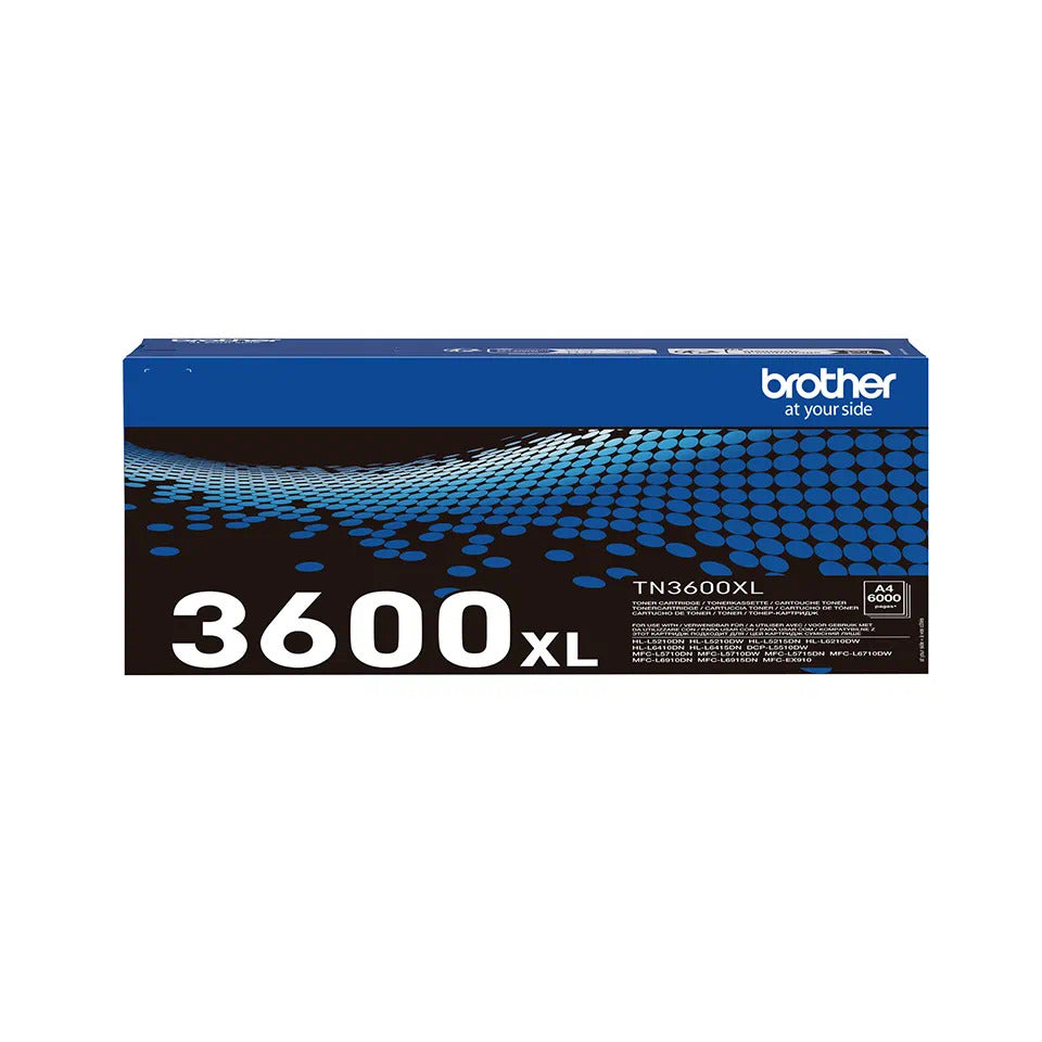 Brother TN3600XL TN-3600XL Cartus toner original negru HC pentru HL-5210DN, HL-5210DW, HL-6210DW, 4977766819817