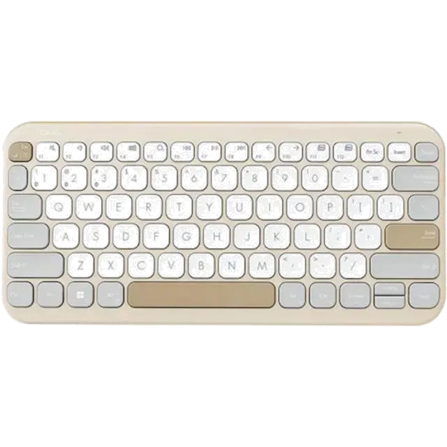 Asus 90XB0880-BKB040 AS TASTATURA KW100 WIRELESS OAT MILK, 4711387166161