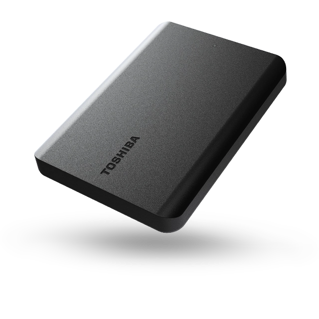 Toshiba HDTB520EK3AA HDD Extern TOSHIBA 2TB CANVIO Basics, 2.5'', USB 3.2 Gen1 (5Gbit/s), Black, 4260557512357