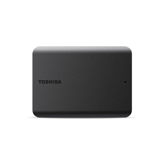 Toshiba HDTB520EK3AA HDD Extern TOSHIBA 2TB CANVIO Basics, 2.5'', USB 3.2 Gen1 (5Gbit/s), Black, 4260557512357