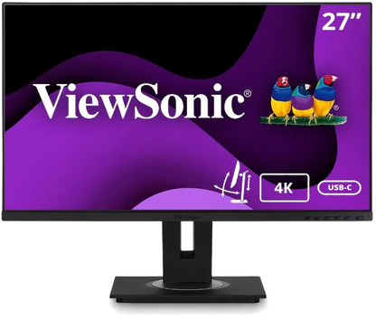 ViewSonic VG2756-4K MONITOR LCD 27" IPS 4K/VG2756-4K VIEWSONIC, 766907008555