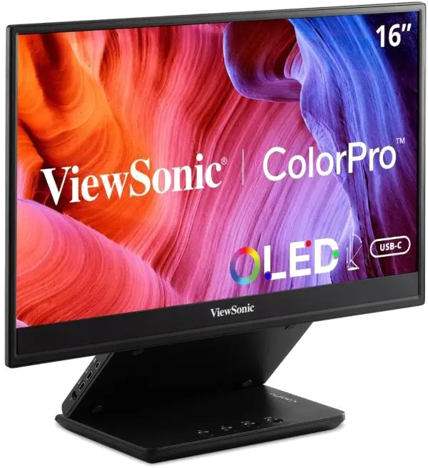 ViewSonic VP16-OLED VP16-OLED Monitor portabil OLED 15.6inch FullHD 1920x1080px 400cd/m2, 766907018196