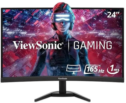 ViewSonic VX2418C MONITOR LCD 24" VA/VX2418C VIEWSONIC, 766907016345