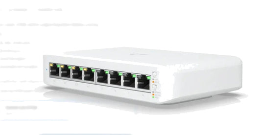 Ubiquiti Networks USW-LITE-8-POE UniFi 8 port switch USW-LITE-8-POE 8 x 10/100/1000 Mbe RJ 45 ports 4 x POE, 810010071156