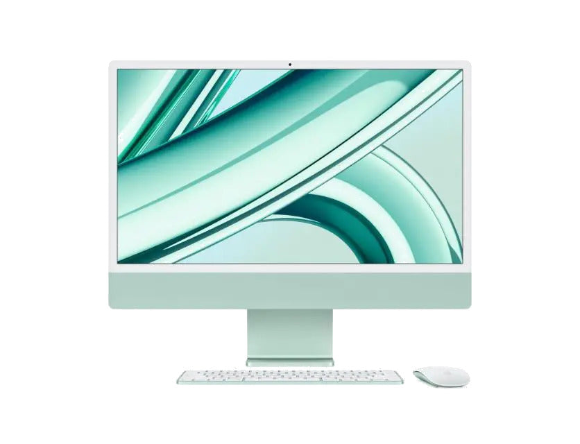 Apple MQRA3RO/A PC AIO IMAC 24" procesor M3 8 nuclee CPU si 8 nuclee GPU 256GB SSD Verde, 194253777212