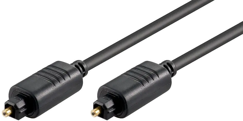 MicroConnect TT610BKAD Toslink Optical Cable 1m Black, Toslink Optical Cable 1m Black, 5705965905111