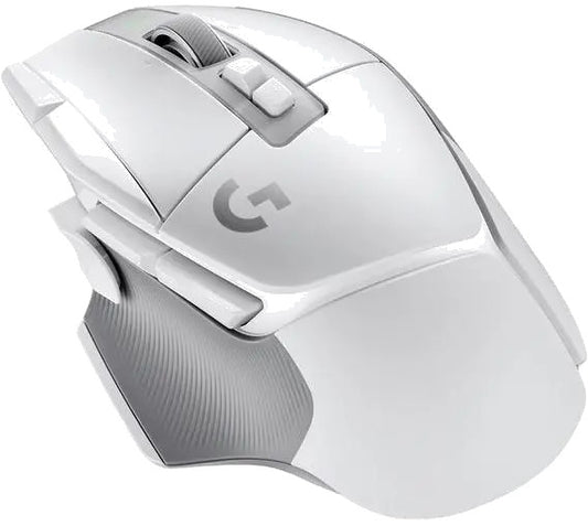 Logitech 910-006171 G502 X LIGHTSPEED Mouse Gaming Wireless 25600 dpi White Core, 5099206096356