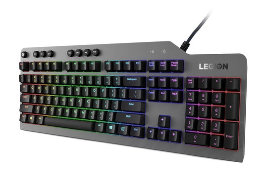 Lenovo GY40T26478 Tastatura gaming Legion K500 RGB Mecanica Iron Grey, 193268293847