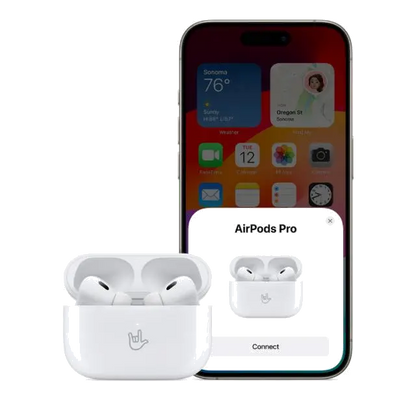 Apple MTJV3ZM/A AirPods Pro2 with MagSafe Case (USB-C), 195949052637