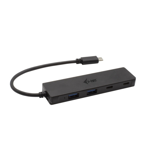 i-Tec C31HUBMETAL2A2C USB-C Metal HUB, Porturi: 2 x USB-C (doar pentru transfer date), 2 x USB-A, 8595611703904