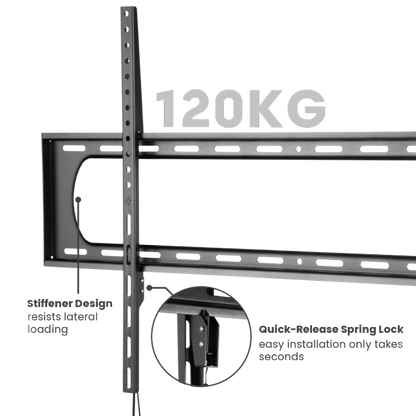 Serioux SRXA-TV7369F TV MOUNT SERIOUX TV7369F 60"-120" 120KG, 5949494013866