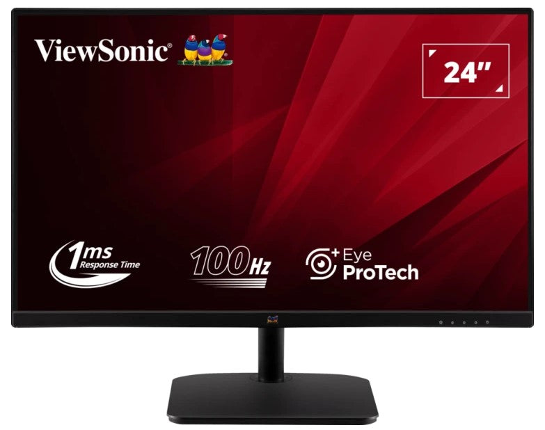 ViewSonic VA2432-MHD VA2432-MHD monitor 24inch FullHD 1920x1080px 250cd/mp 1ms 1300:1 SuperClear IPS, 766907007749