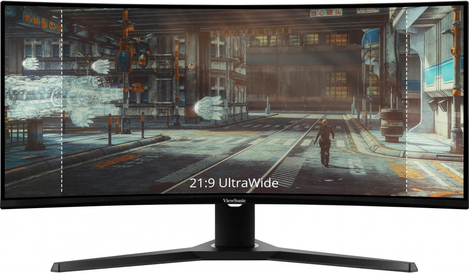 ViewSonic VX3418-2KPC VX3418-2KPC monitor gaming 34inch curbat 1500R 21:9 ultrawide QHD 3440x1440px 40, 766907011494