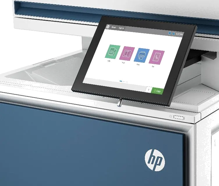 HP 6QN29A Multifunctional A4 Color Laserjet Enterprise MFP 5800dn, 196068721855