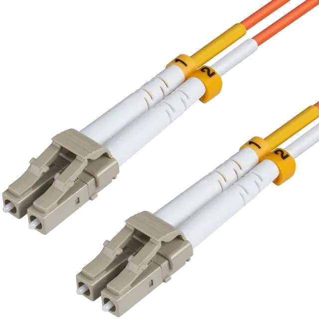 MicroConnect FIB442010-2 LC/UPC-LC/UPC 10m OM2, MM Duplex LSZH OD: 2mm, 0.3dB, 5712505075463