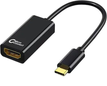 MicroConnect USB3.1CHDMI-S Adaptor USB-C la HDMI Slim, Black, 4K60Hz Video resolution, 5706998527066