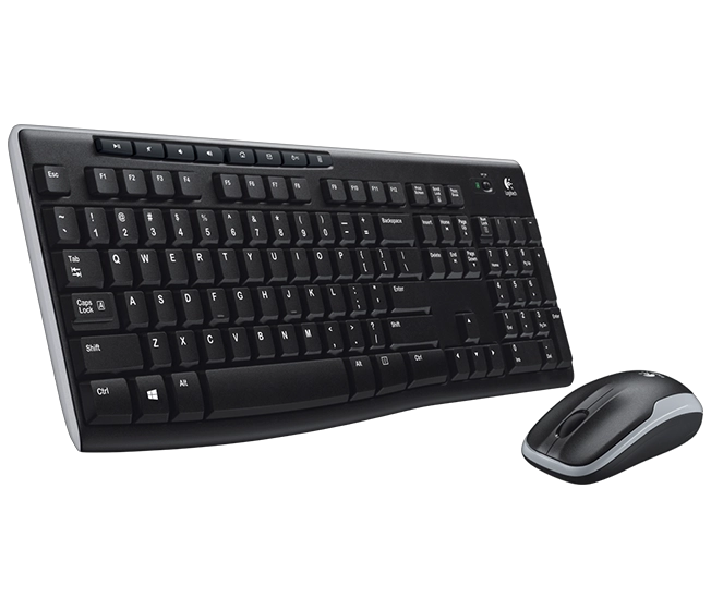 Logitech 920-004526 MK270 Wireless Desktop, Tastatura + Mouse wireless, USB, Hungarian layout, 5099206039322